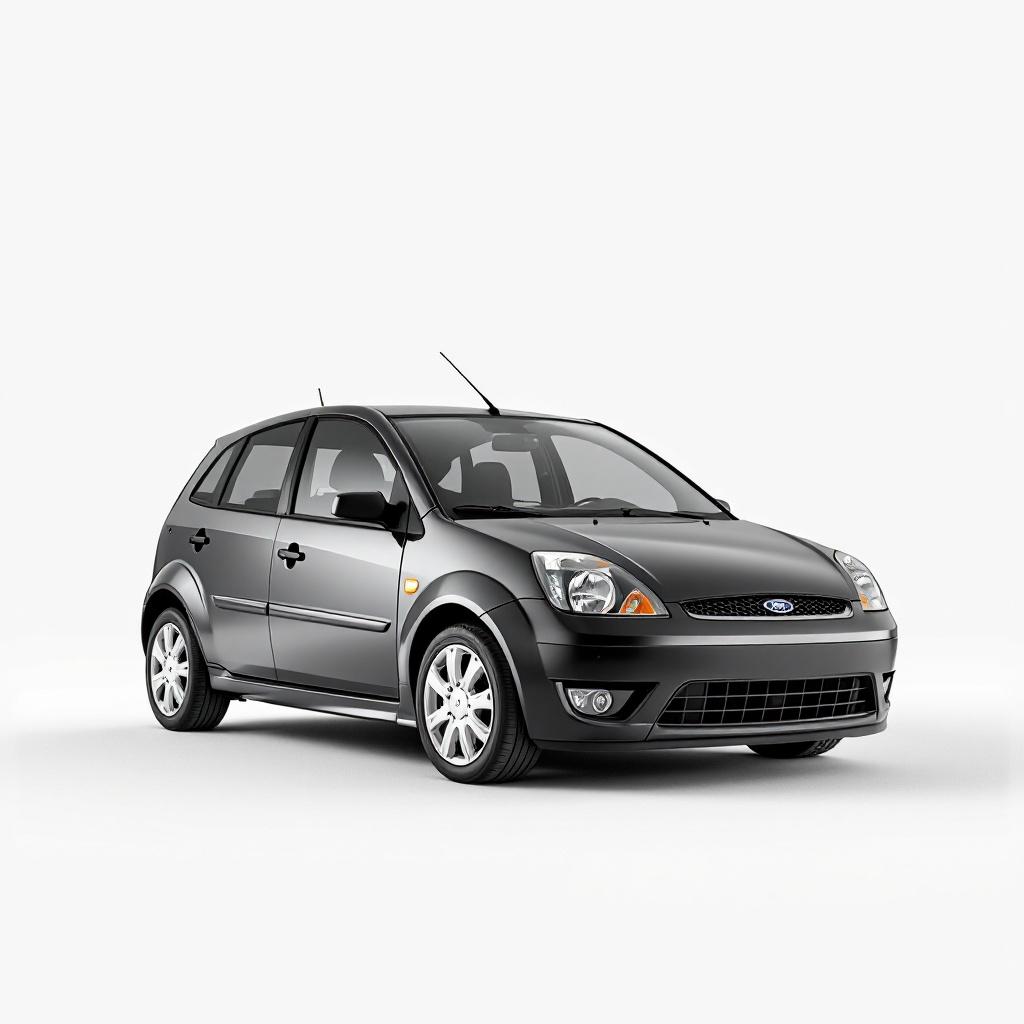 Ford Fiesta Mk7 2016 — widok boczny