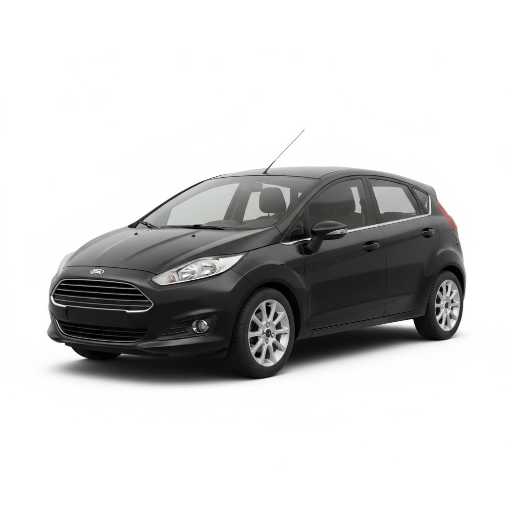 Ford Fiesta Mk7 2016 — widok boczny