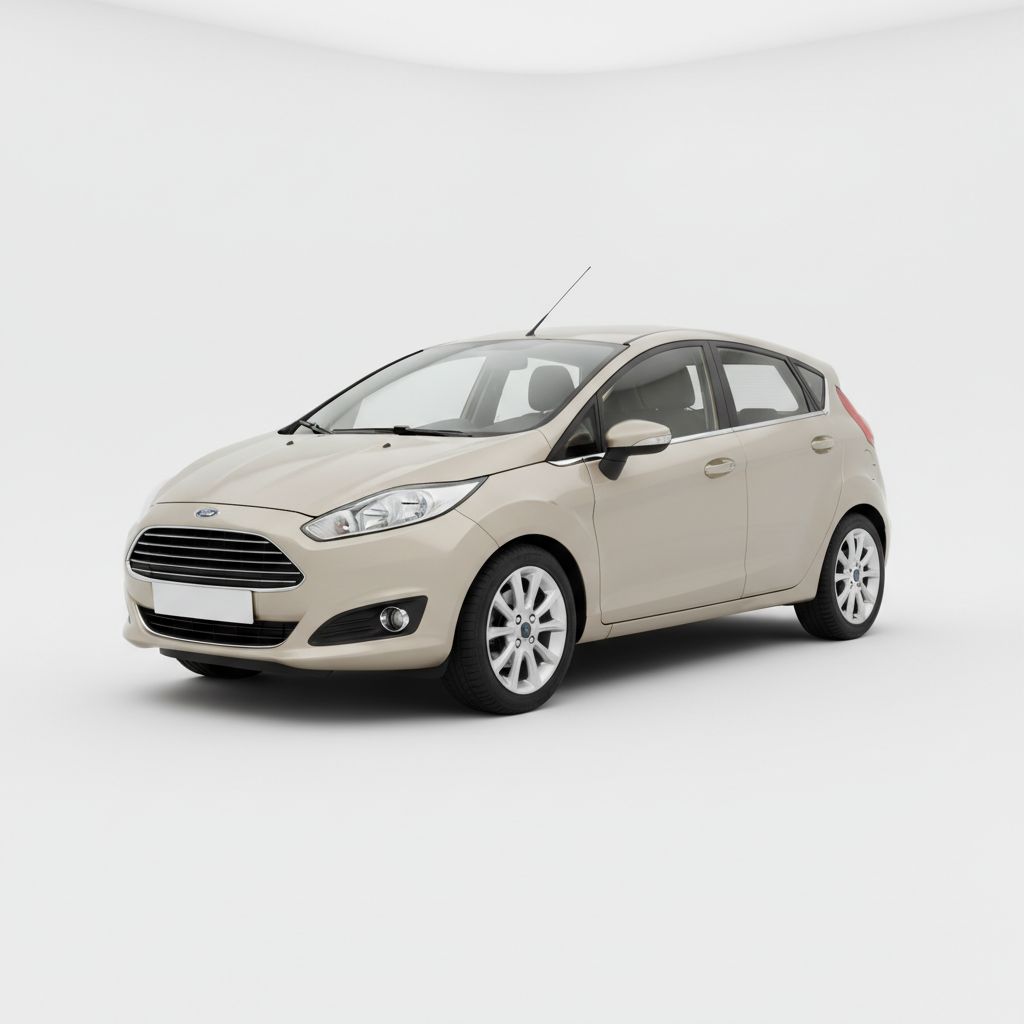 Ford Fiesta Mk7 2012 — widok boczny