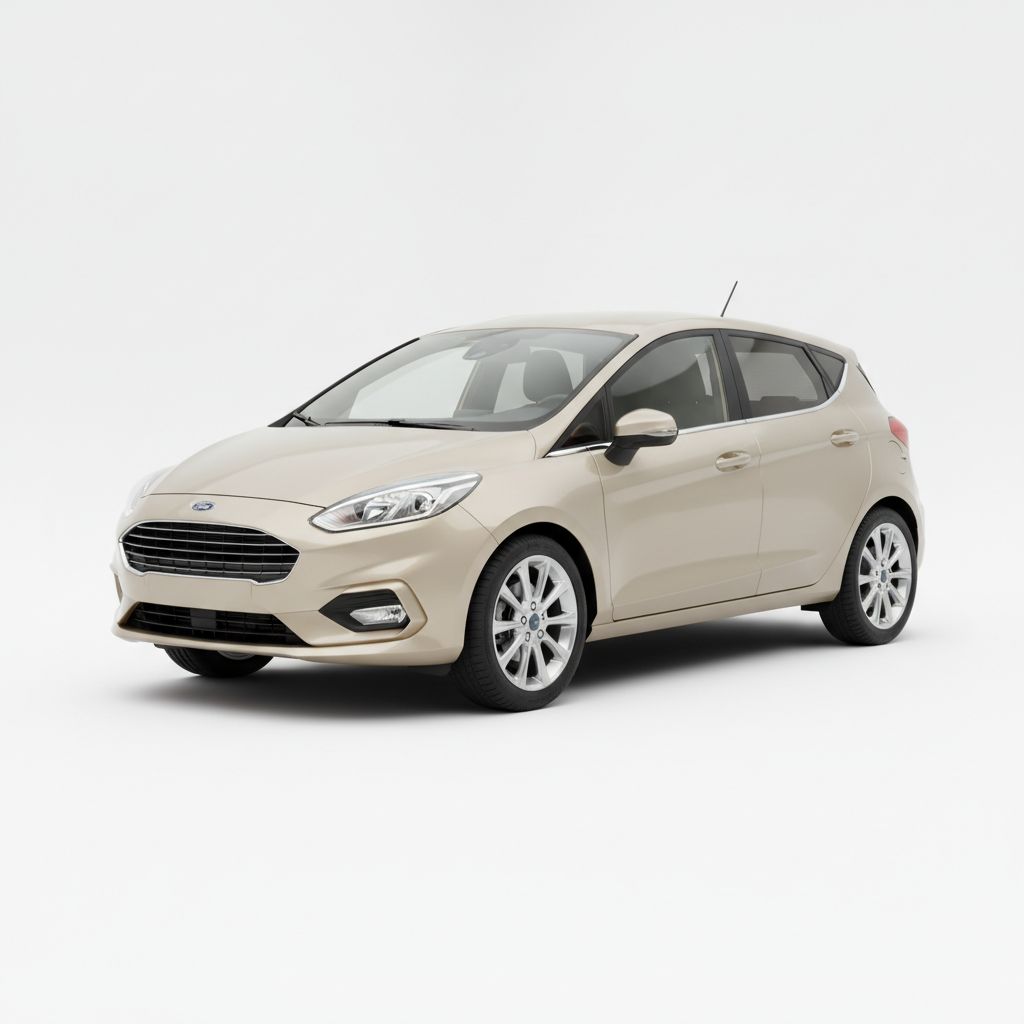Ford Fiesta Mk8 2017 — widok boczny