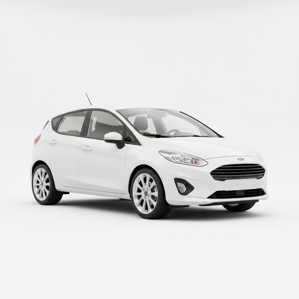 Ford Fiesta Mk8 2017 — widok boczny