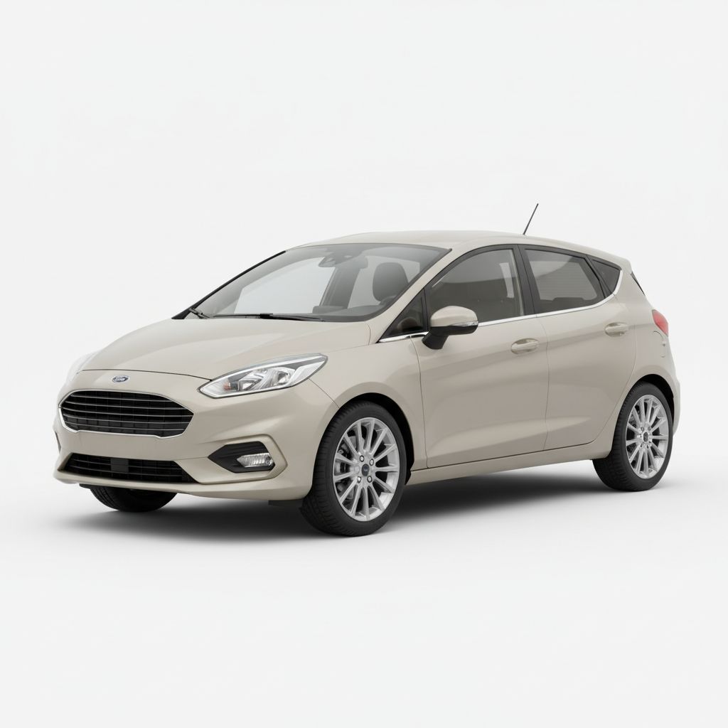 Ford Fiesta Mk8 2017 — widok boczny