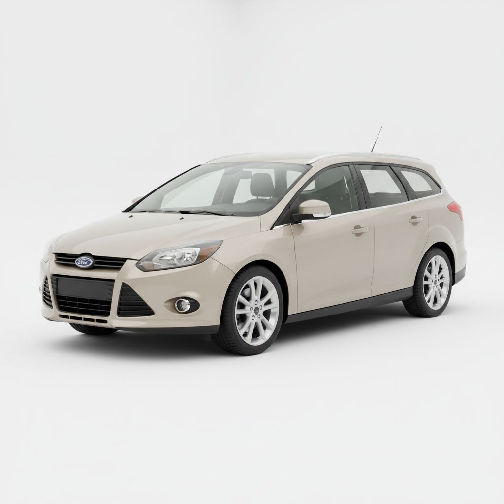 Ford Focus Kombi Mk3 2011 — widok boczny