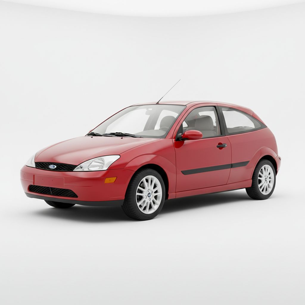 Ford Focus Mk1 1998 — widok boczny