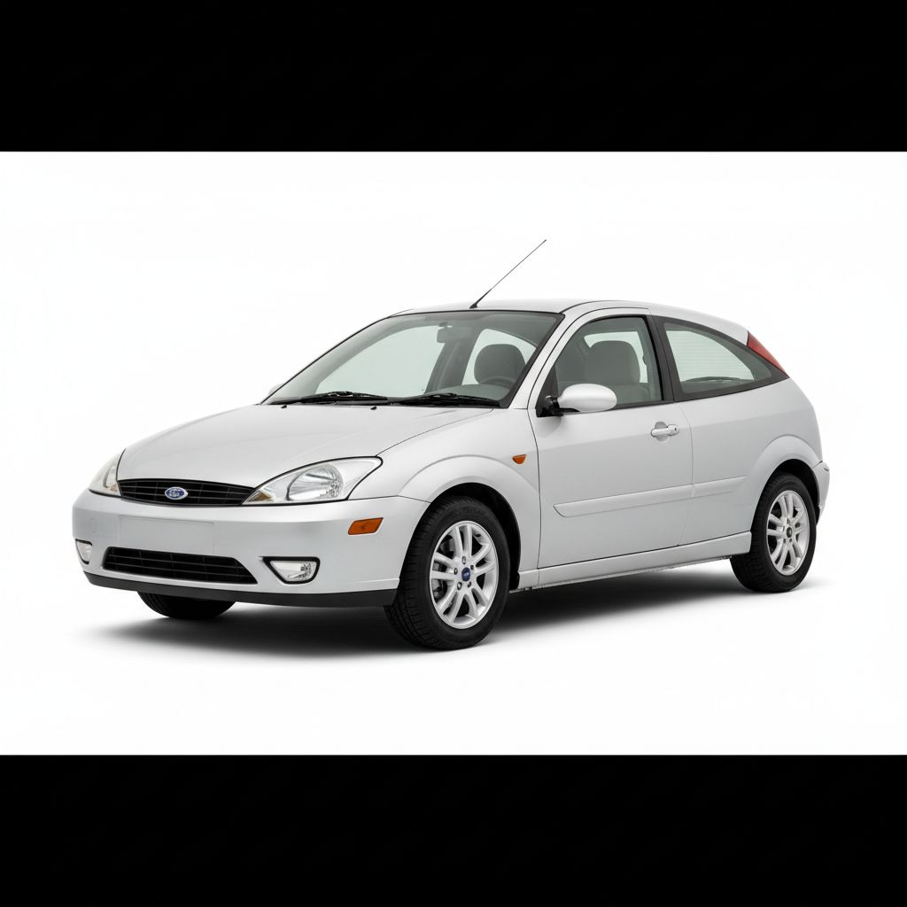 Ford Focus Mk1 2002 — widok boczny