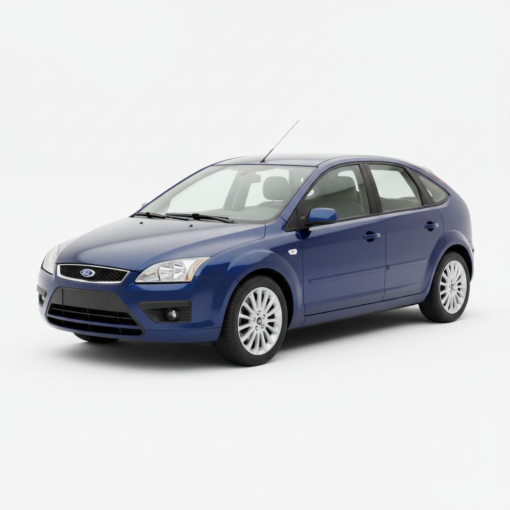 Ford Focus Mk2 2004 — widok boczny