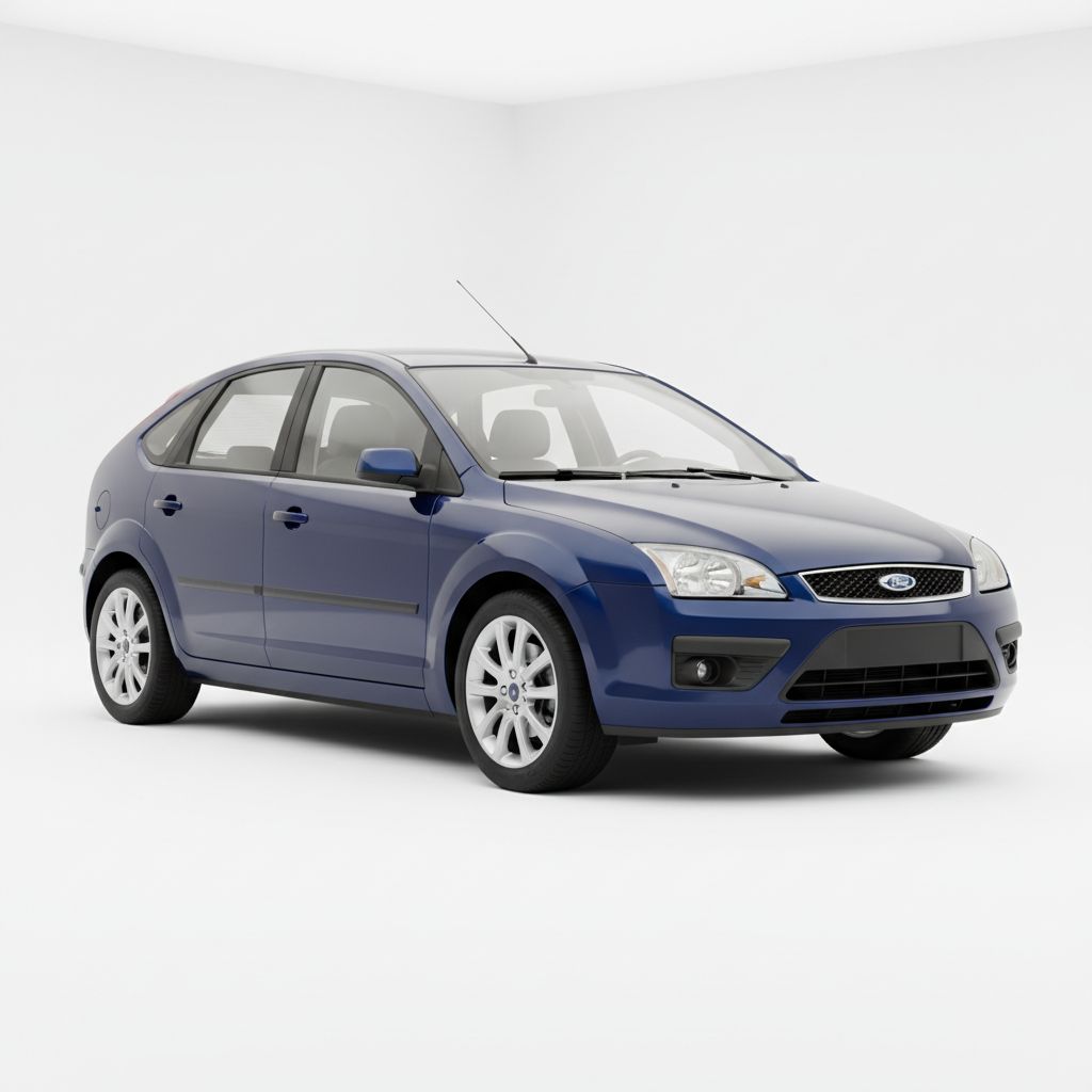 Ford Focus Mk2 2004 — widok boczny