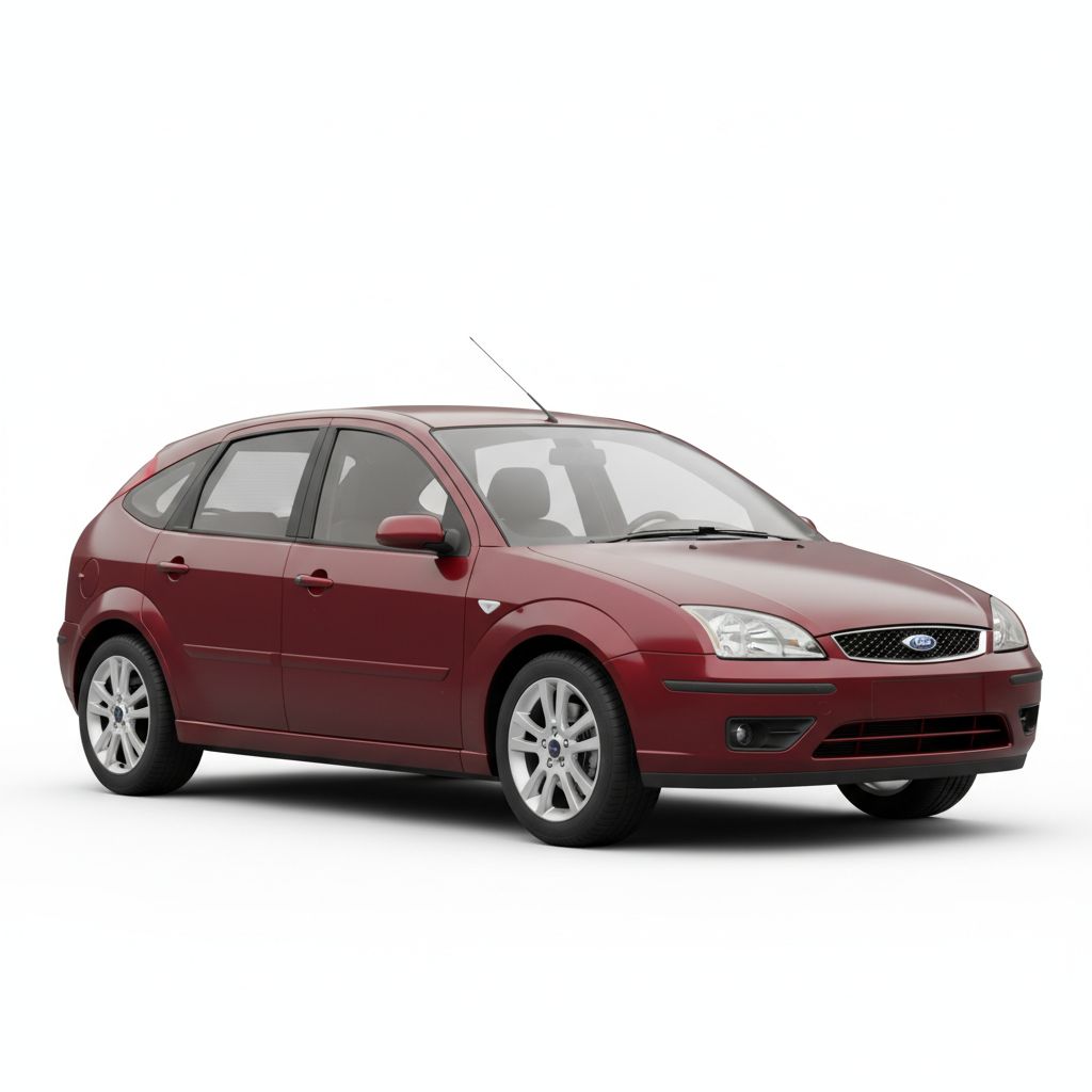 Ford Focus Mk2 2004 — widok boczny