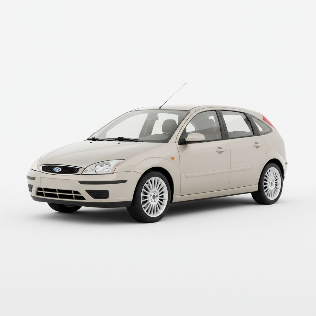 Ford Focus Mk2 2008 — widok boczny