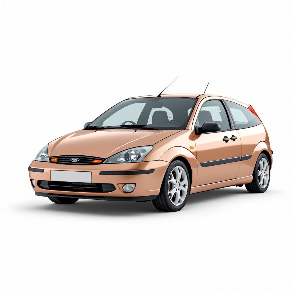 Ford Focus Mk2 2008 — widok boczny