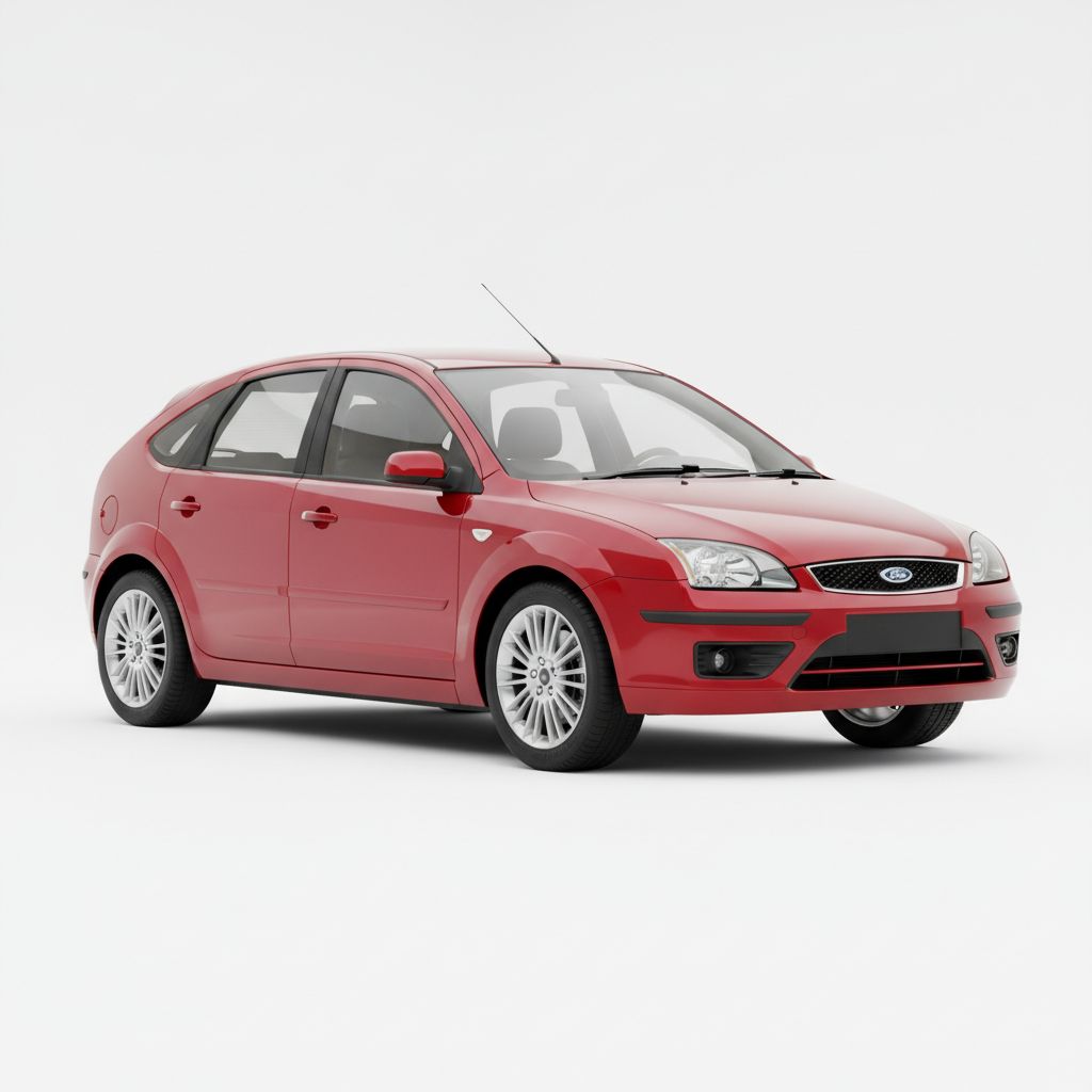 Ford Focus Mk2 2004 — widok boczny