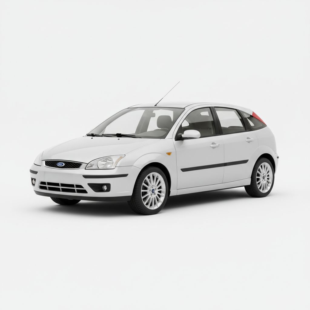 Ford Focus Mk2 2004 — widok boczny