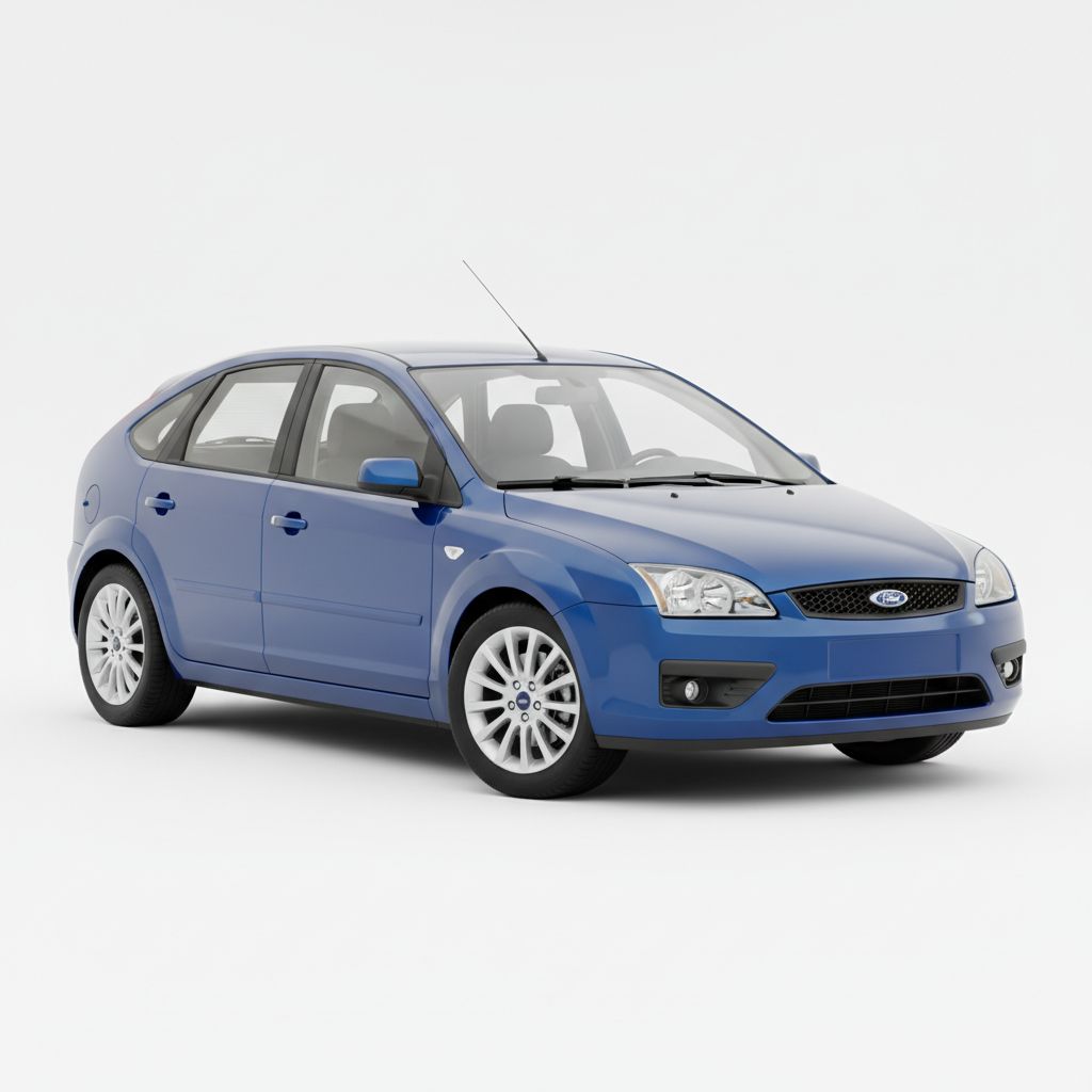 Ford Focus Mk2 2004 — widok boczny