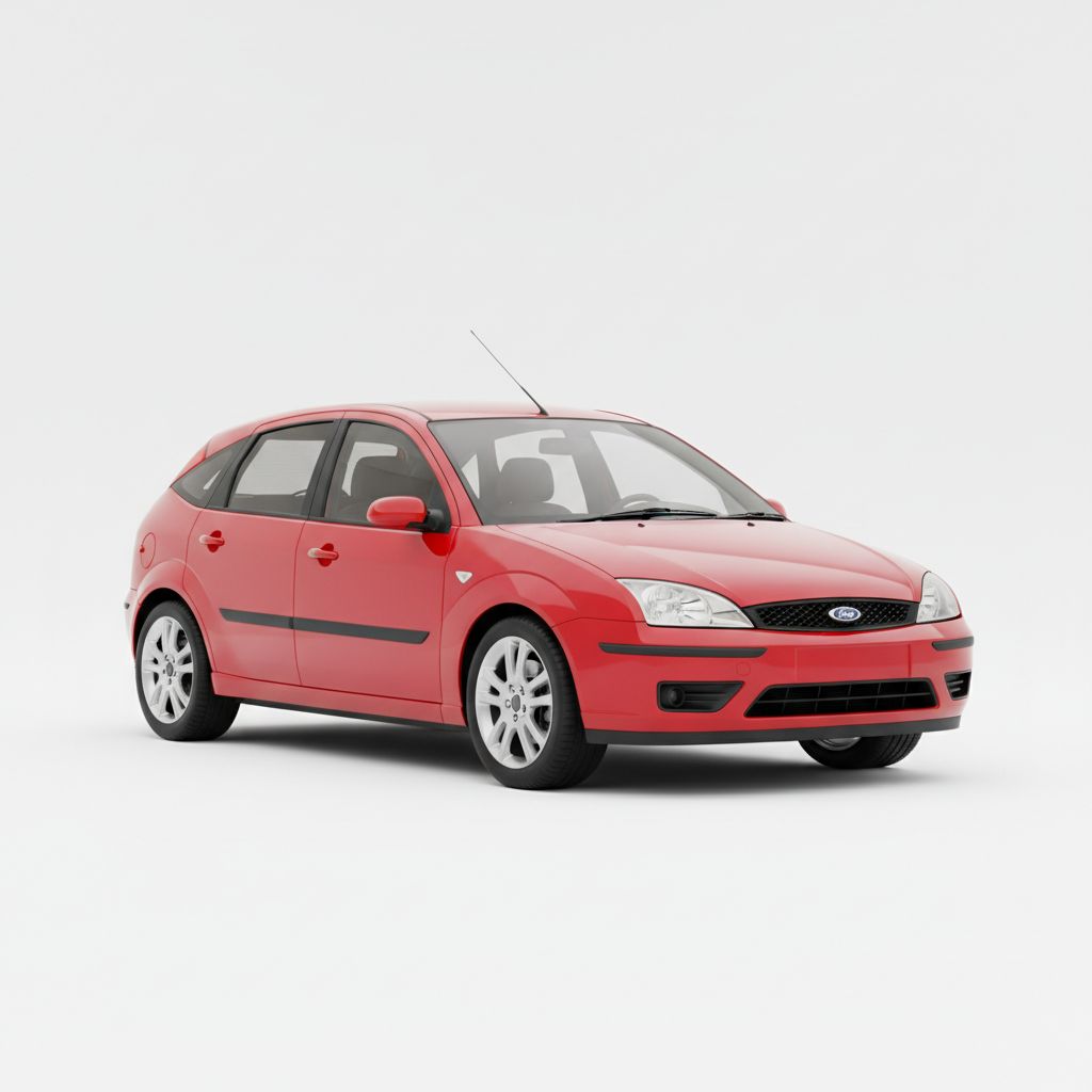 Ford Focus Mk2 2008 — widok boczny