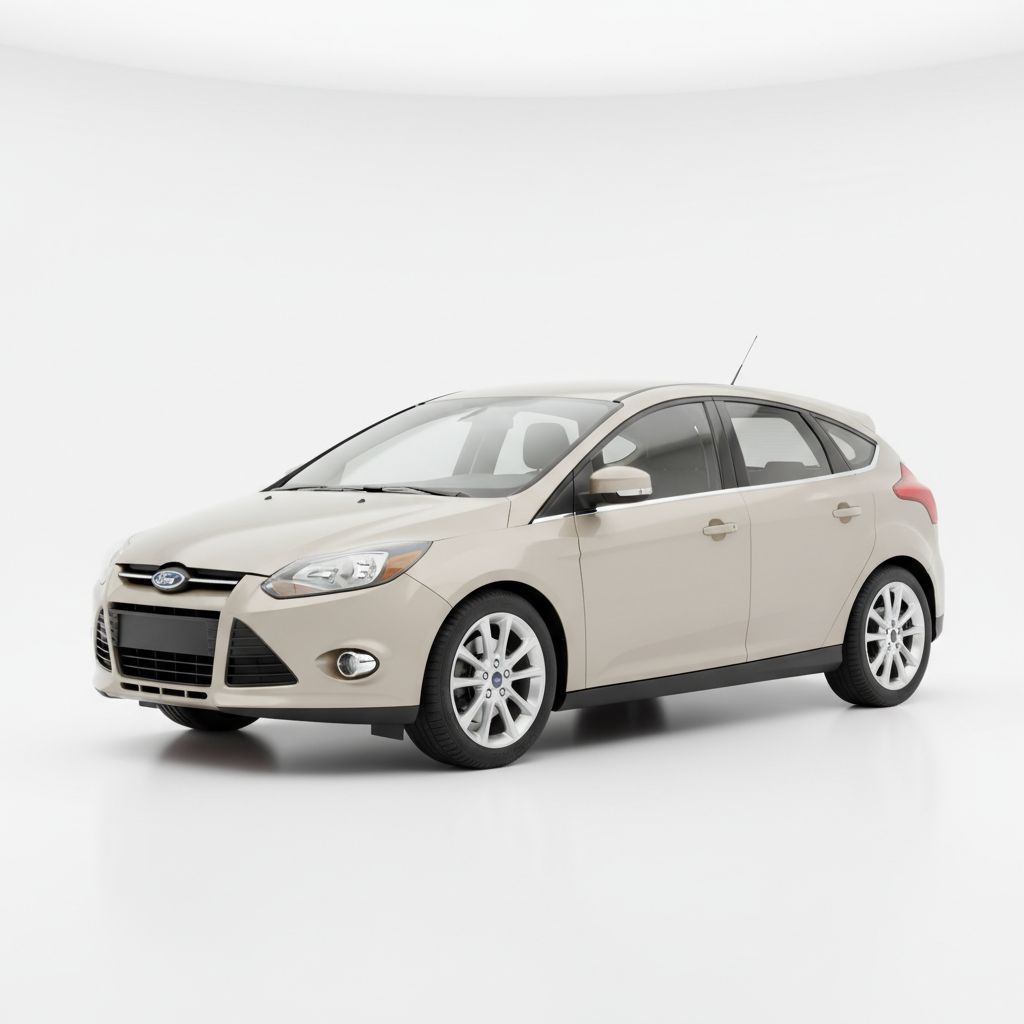 Ford Focus Mk3 2013 — widok boczny