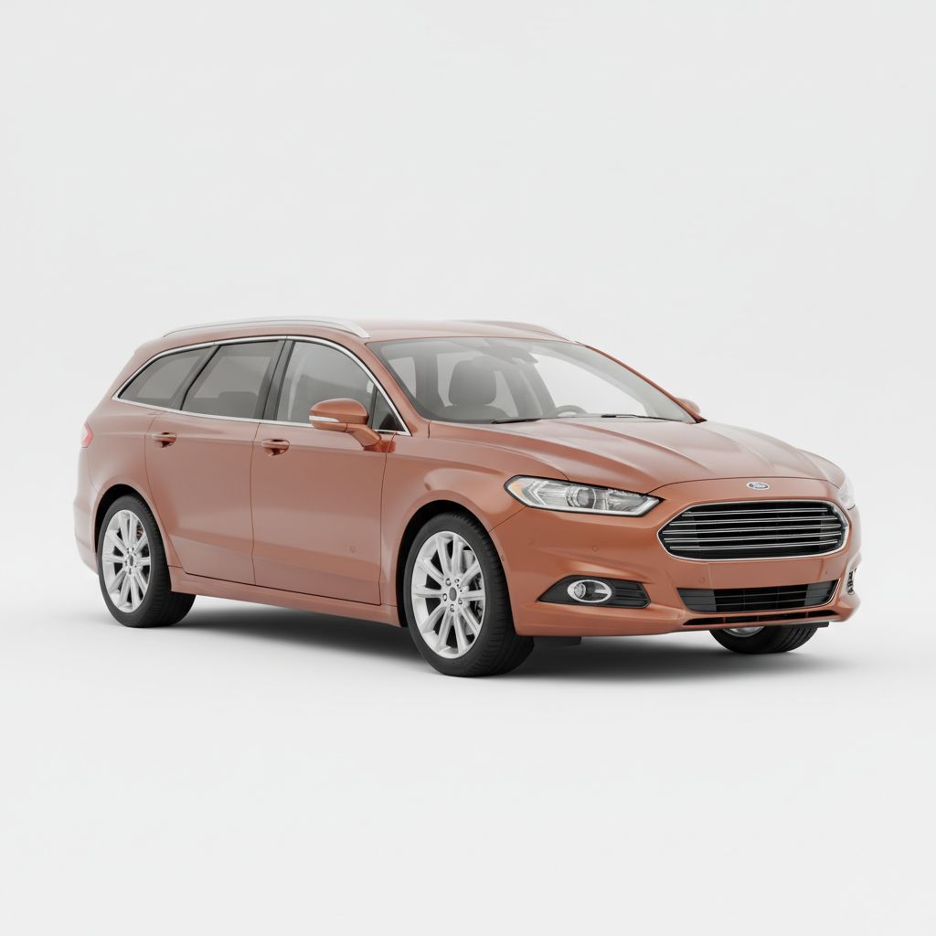 Ford Mondeo Kombi Mk5 2014 — widok boczny