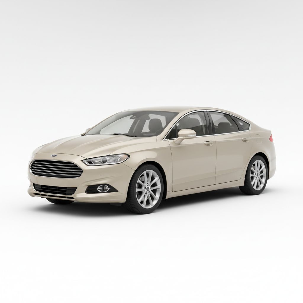 Ford Mondeo Mk5 2014 — widok boczny