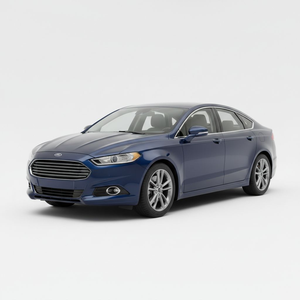 Ford Mondeo Mk5 2014 — widok boczny