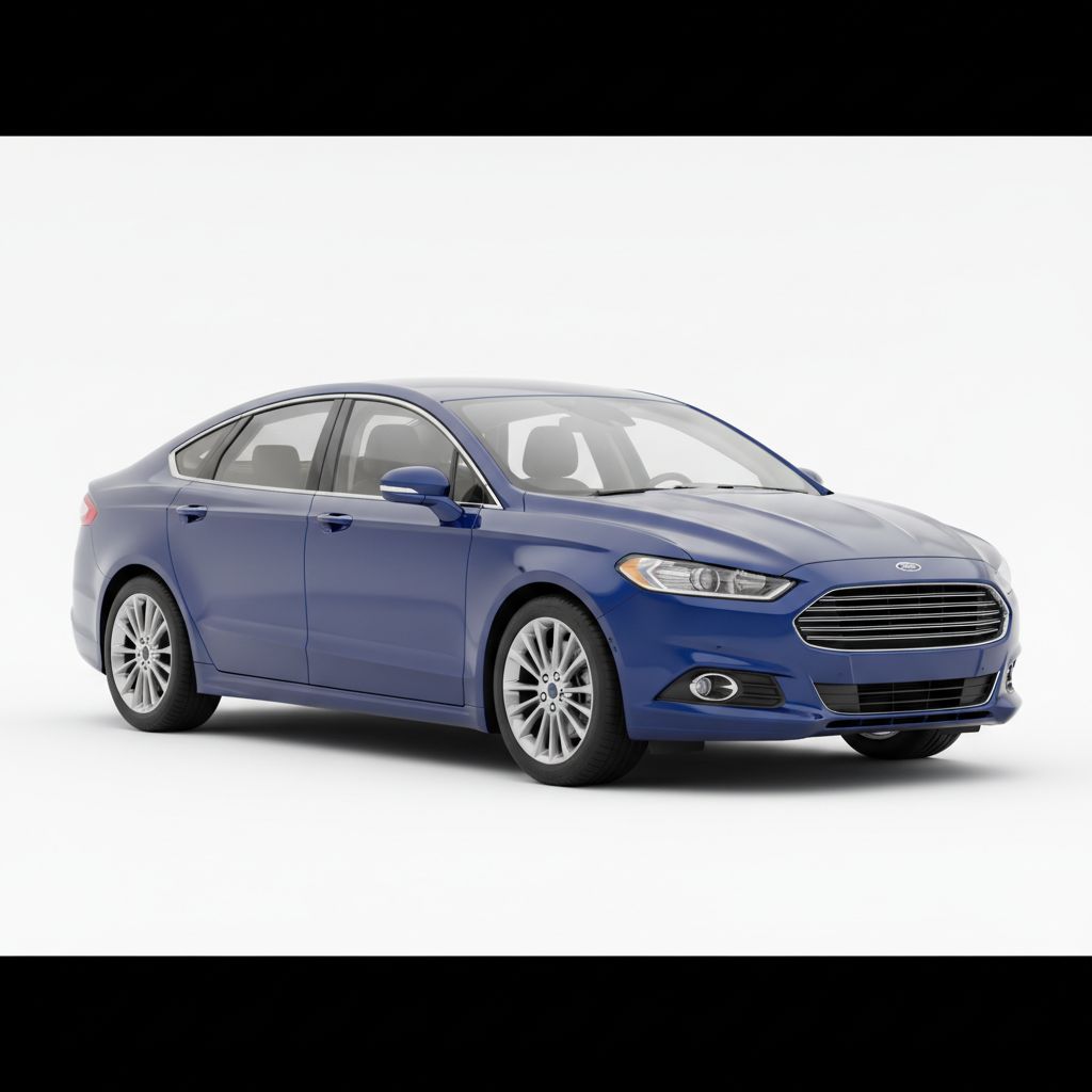 Ford Mondeo Mk5 2014 — widok boczny