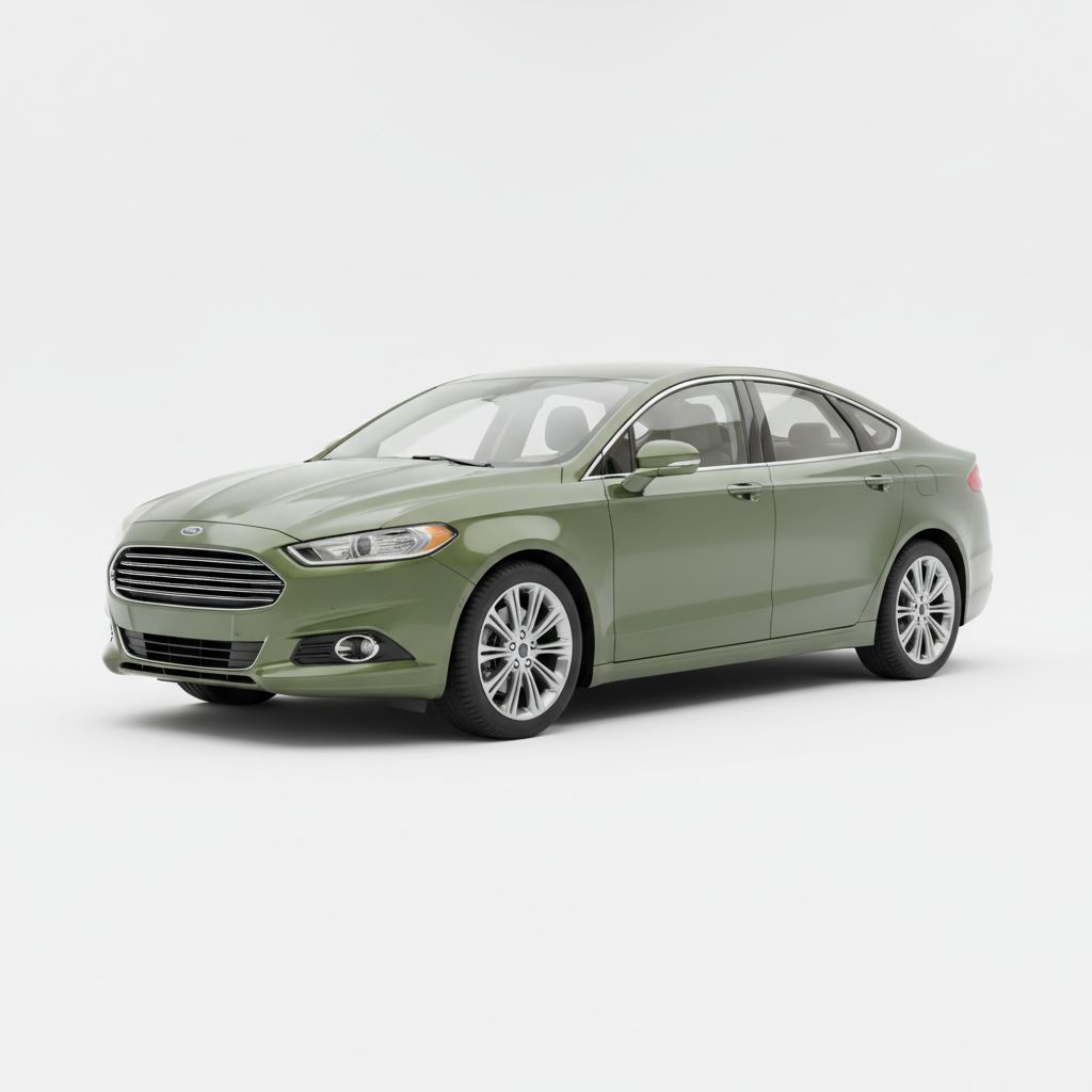 Ford Mondeo Mk5 2014 — widok boczny