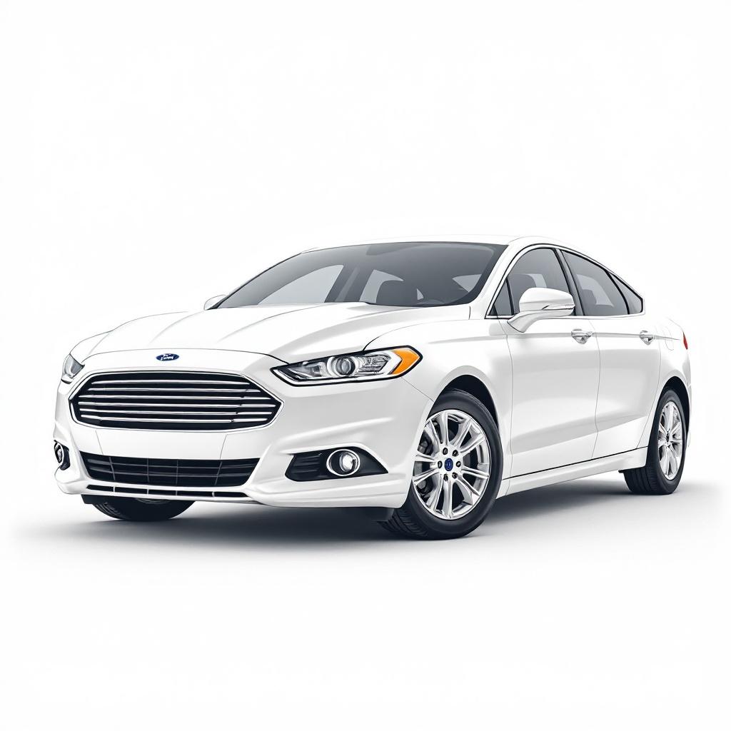 Ford Mondeo Mk5 2015 — widok boczny