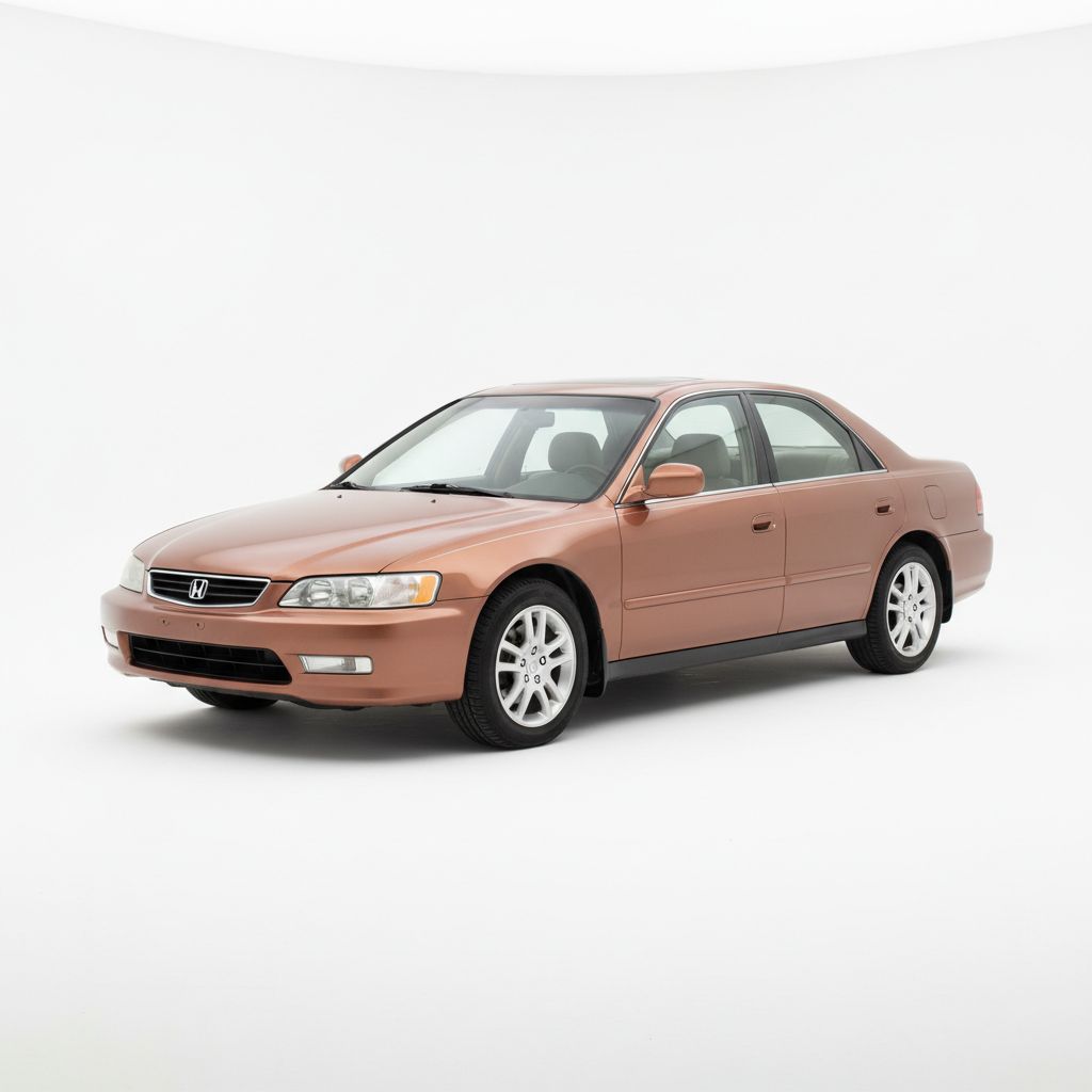 Honda Accord VI 2001 — widok boczny