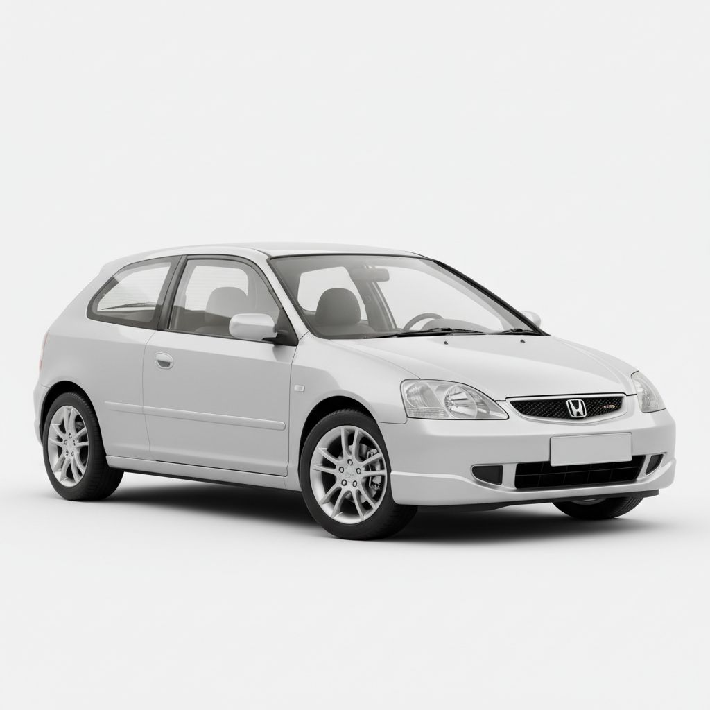 Honda Civic VII (EU) 2001 — widok boczny