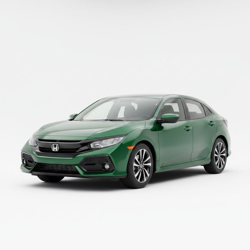 Honda Civic X (FC) 2017 — widok boczny