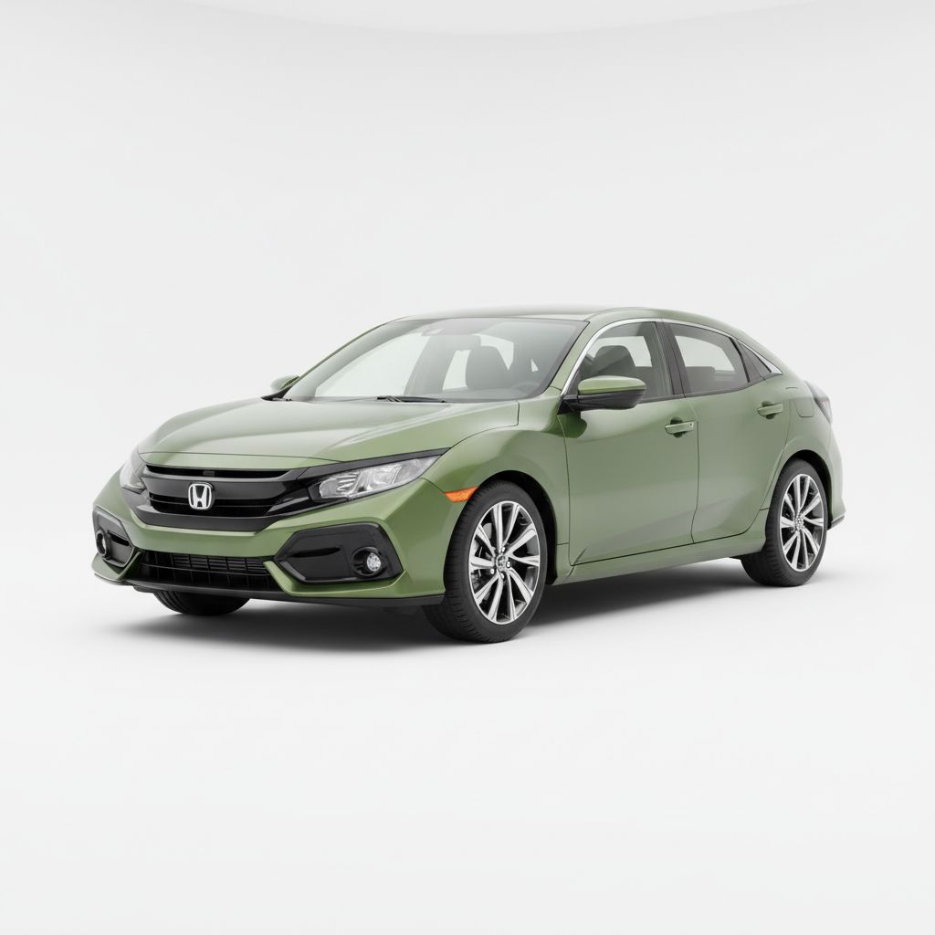 Honda Civic X (FC) 2017 — widok boczny