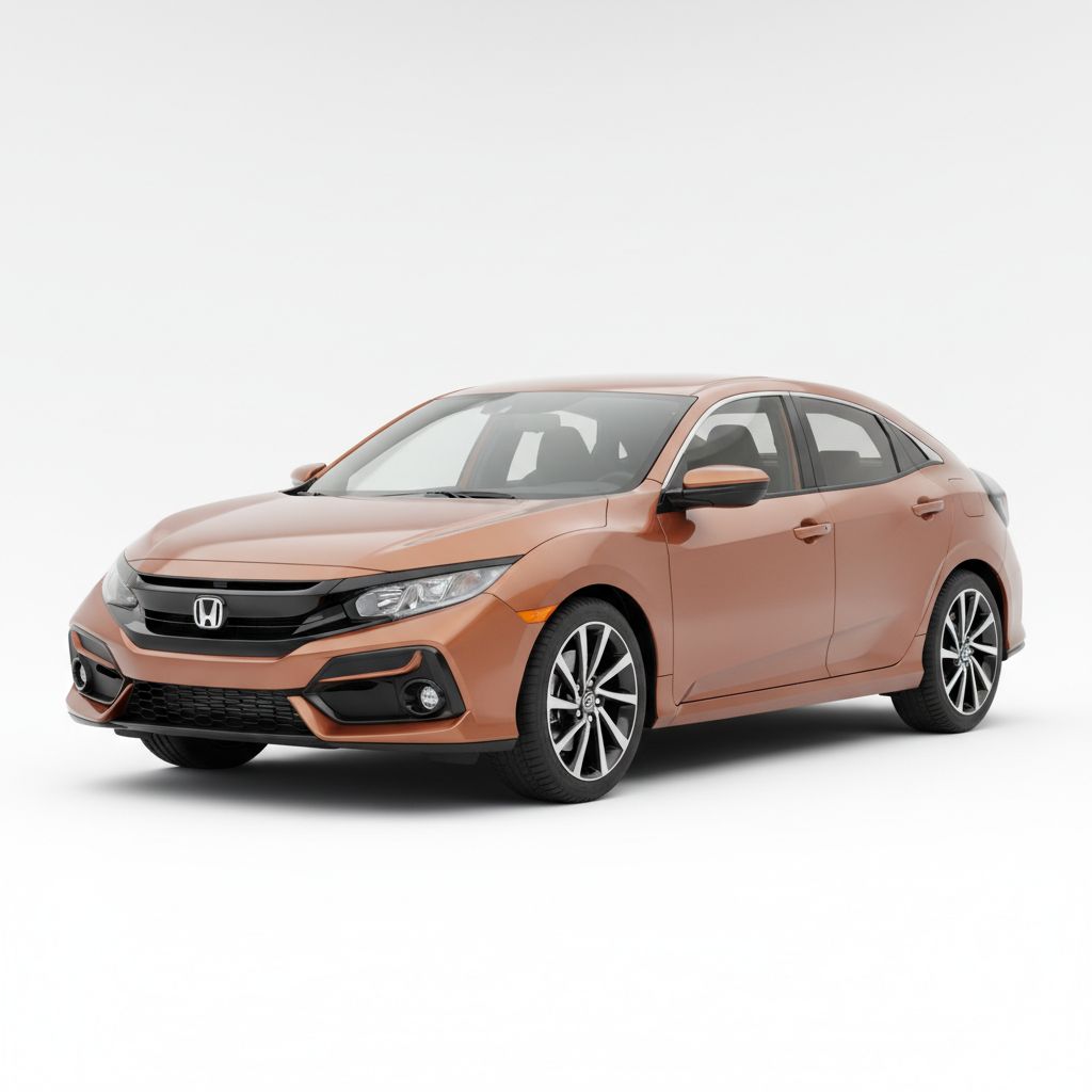 Honda Civic X (FC) 2017 — widok boczny