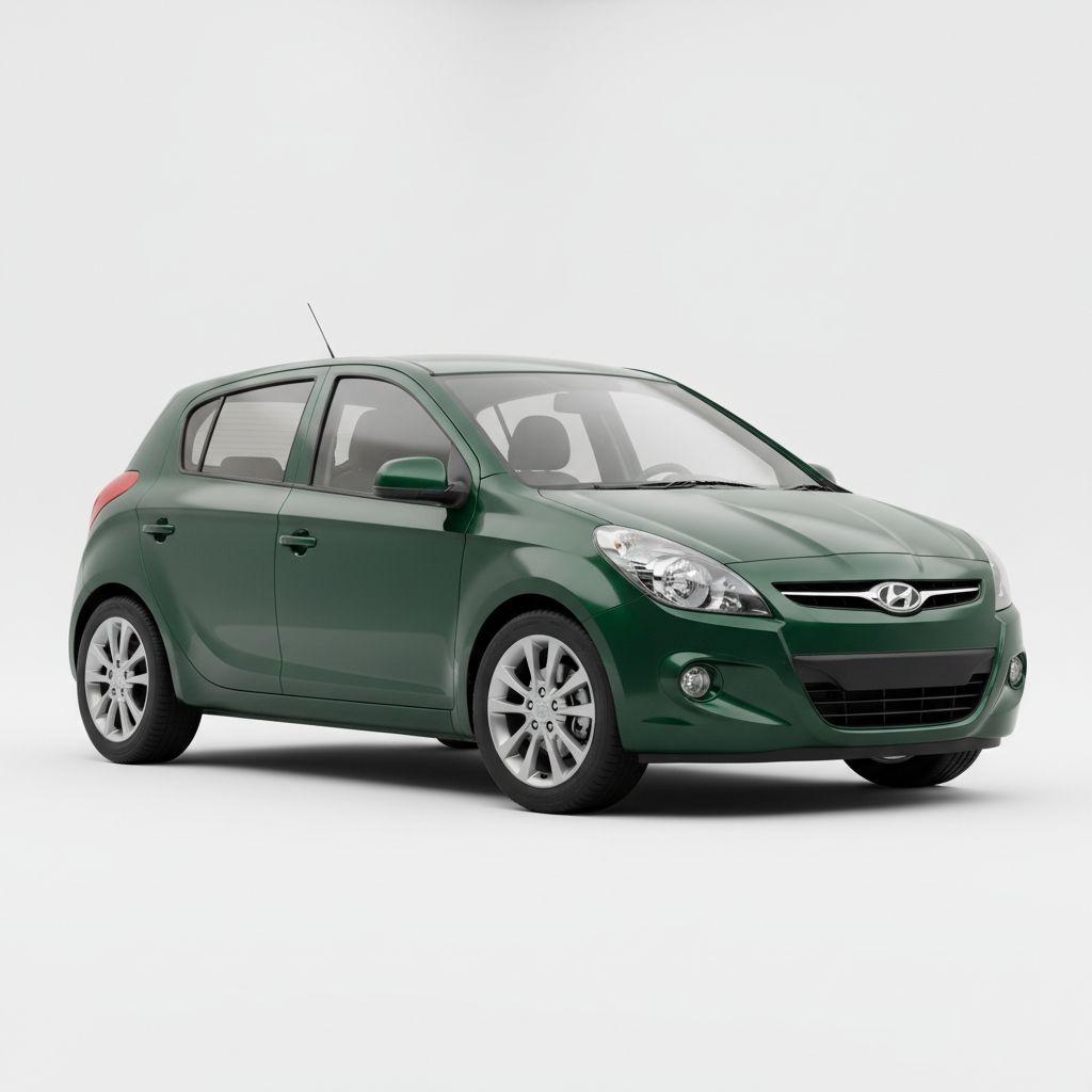 Hyundai i20 GB 2014 — widok boczny