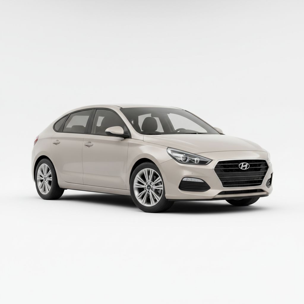Hyundai i30 Fastback PD 2017 — widok boczny