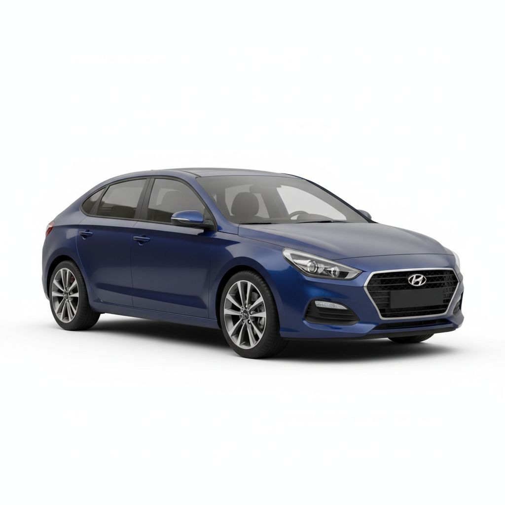 Hyundai i30 Fastback PD 2017 — widok boczny