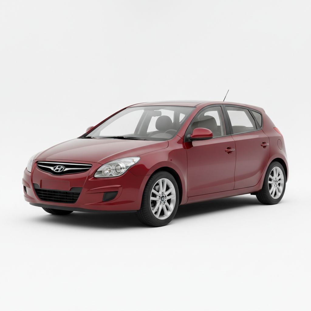 Hyundai i30 FD 2007 — widok boczny