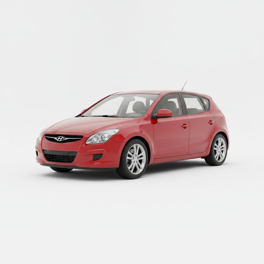 Hyundai i30 FD 2007 — widok boczny