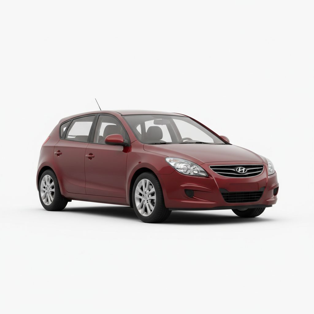 Hyundai i30 FD 2007 — widok boczny