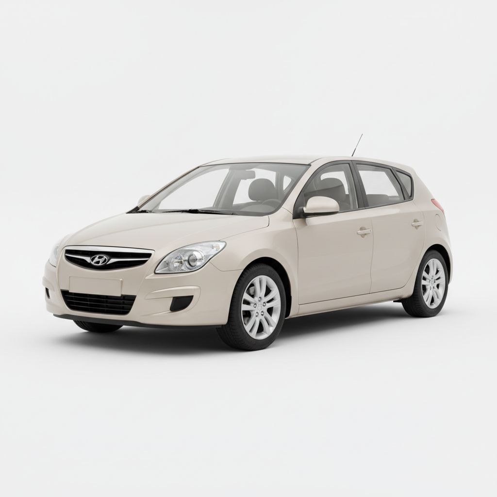 Hyundai i30 FD 2007 — widok boczny