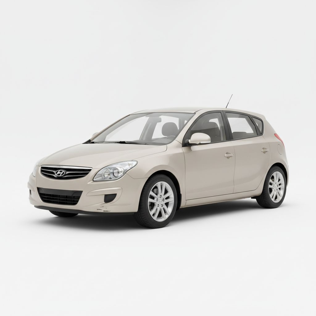 Hyundai i30 FD 2007 — widok boczny