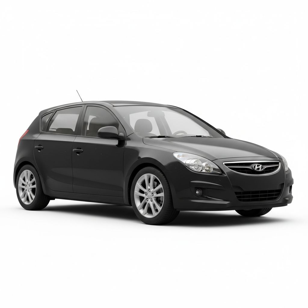Hyundai i30 FD 2007 — widok boczny