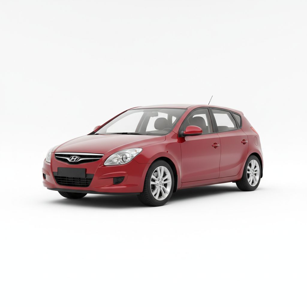 Hyundai i30 FD 2007 — widok boczny