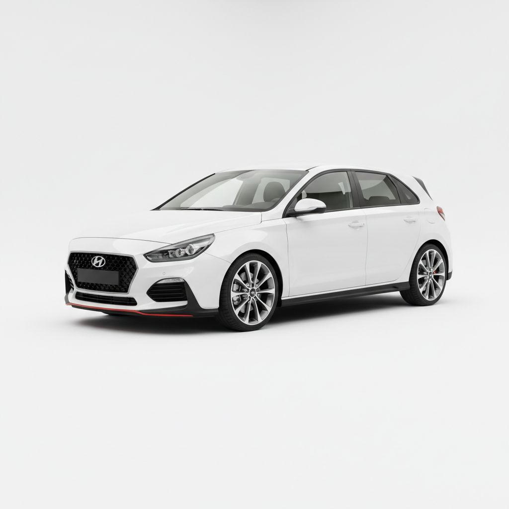 Hyundai i30 N PDE 2018 — widok boczny