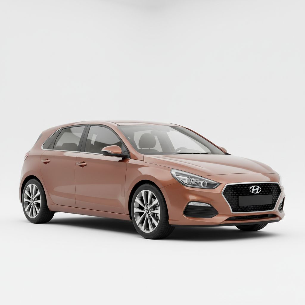 Hyundai i30 PDE 2017 — widok boczny
