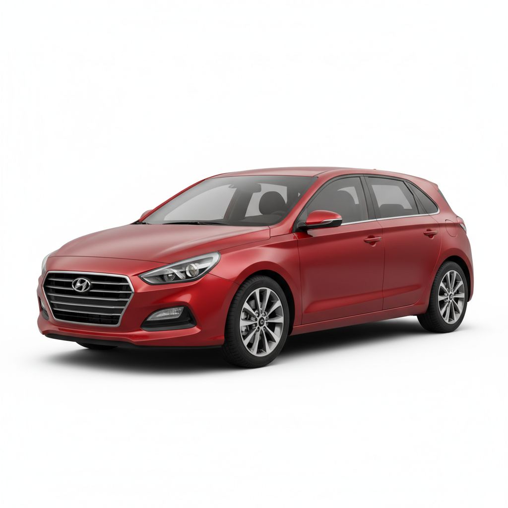 Hyundai i30 PDE 2017 — widok boczny