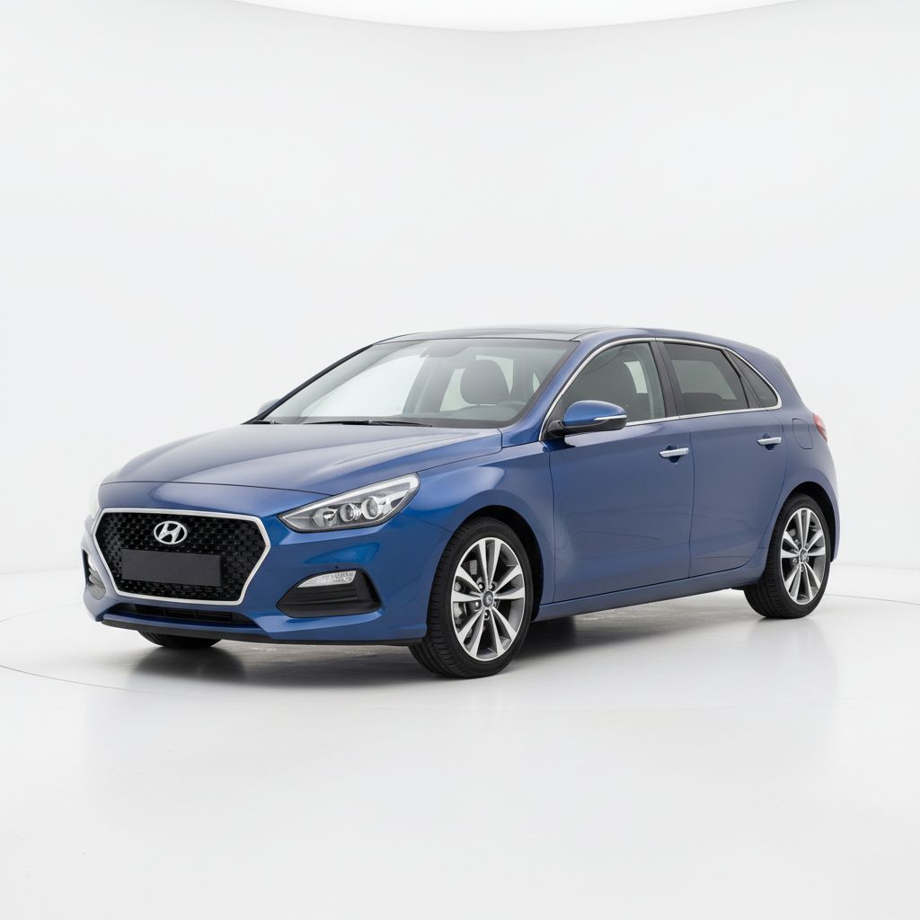 Hyundai i30 PDE 2017 — widok boczny