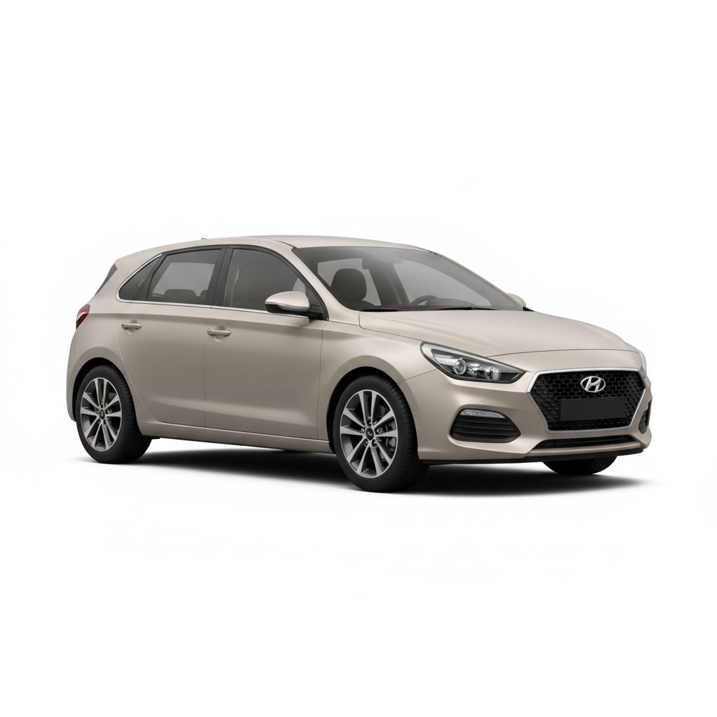 Hyundai i30 PDE 2017 — widok boczny
