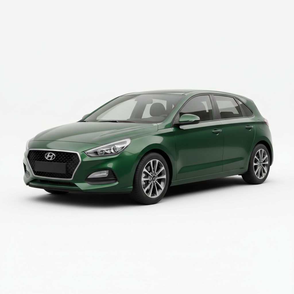 Hyundai i30 PDE 2017 — widok boczny