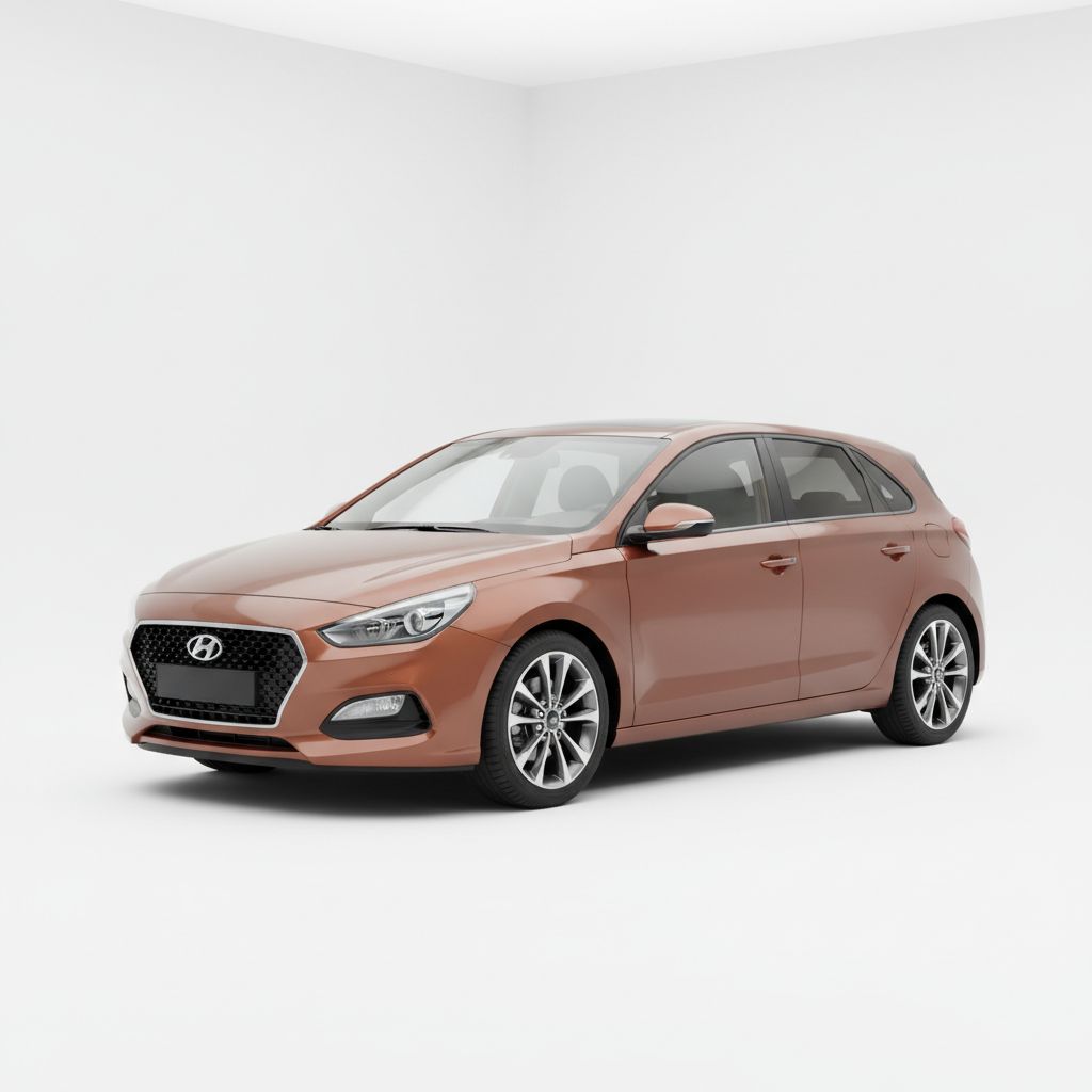 Hyundai i30 PDE 2017 — widok boczny