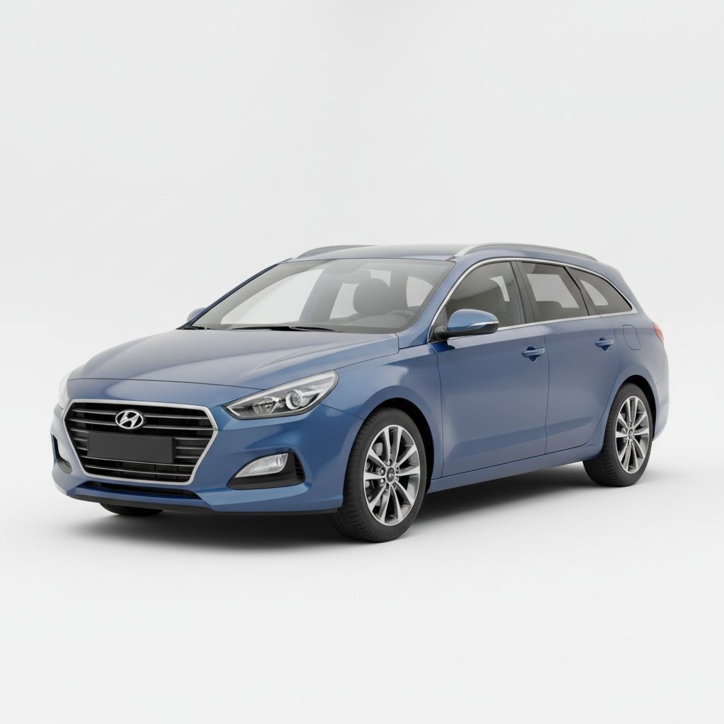 Hyundai i30 Wagon PDE 2017 — widok boczny