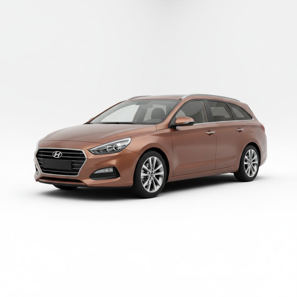 Hyundai i30 Wagon PDE 2017 — widok boczny