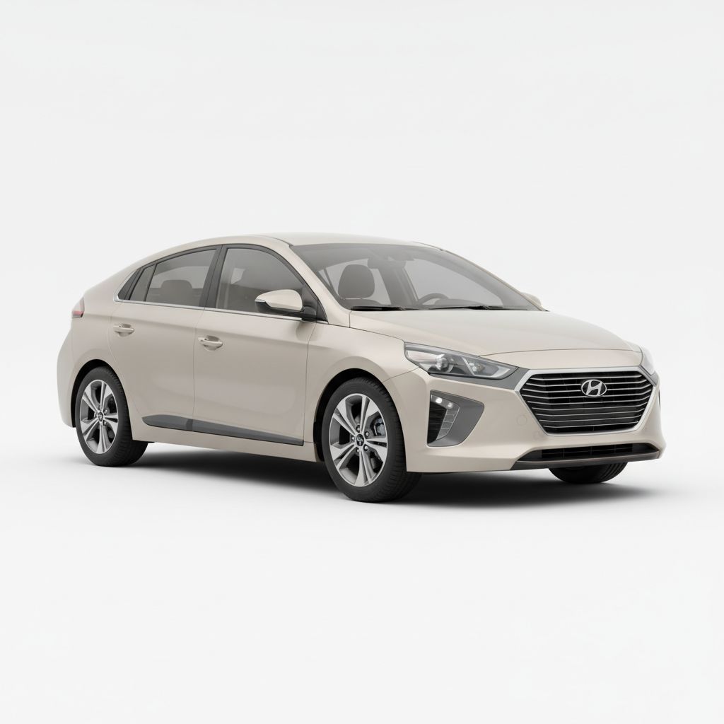 Hyundai Ioniq AE 2016 — widok boczny